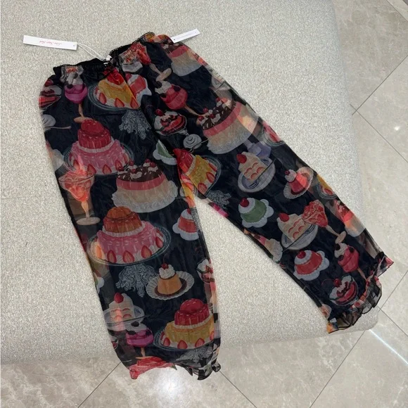 NEW WITH TAGS LIORA RUFFLE PANT - Picture 2 of 11